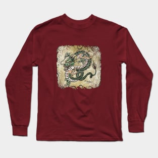 Asian Dragon Long Sleeve T-Shirt